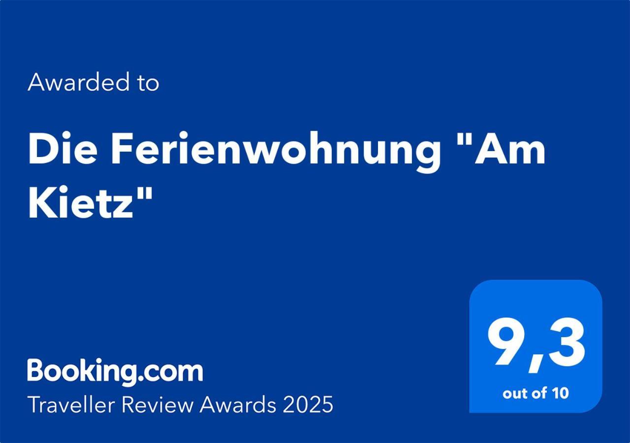Die Ferienwohnung "Am Kietz" シュヴェット エクステリア 写真